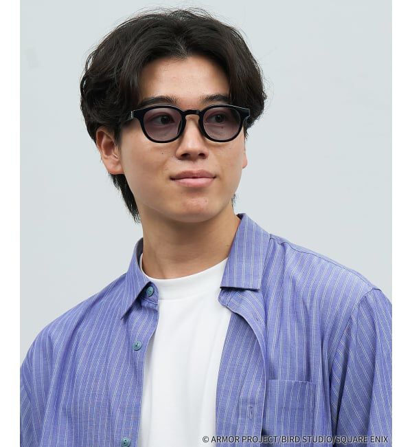  「WEB限定 Zoff｜DRAGON QUEST【スライムモデル】調光サングラス｜紫外線で色が変わる ウェリントン型」|サングラス|