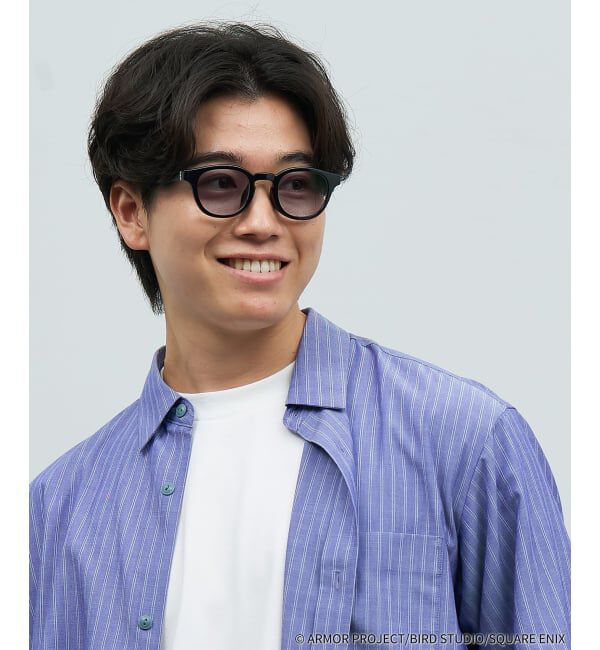  「WEB限定 Zoff｜DRAGON QUEST【スライムモデル】調光サングラス｜紫外線で色が変わる ウェリントン型」|サングラス|