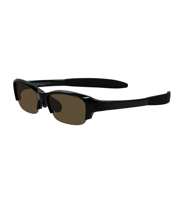  「WEB限定 SUNCUTGlasses/UV100％CUT スクエア型 サングラス | CLAP CLICK搭載搭載 スポーツ・アウトドア」|サングラス|