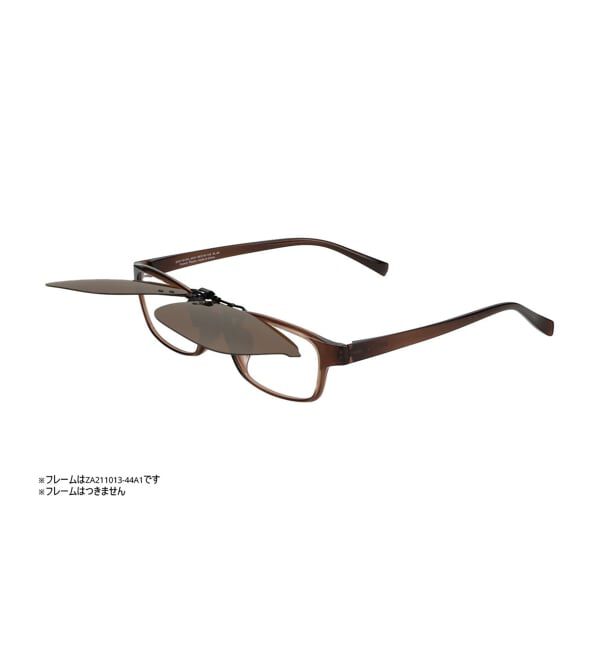  「SUNCUTGlasses/UV100％CUT STANDARD ウェリントン型 サングラス | 偏光機能搭載 クリップオン  STANDARD」|サングラス|