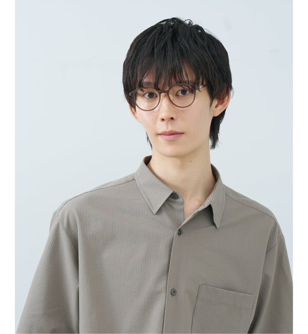  「Zoff｜UNITED ARROWS ユナイテッドアローズ  ボストン型 メガネ |  レンズ交換券付」|メガネ|