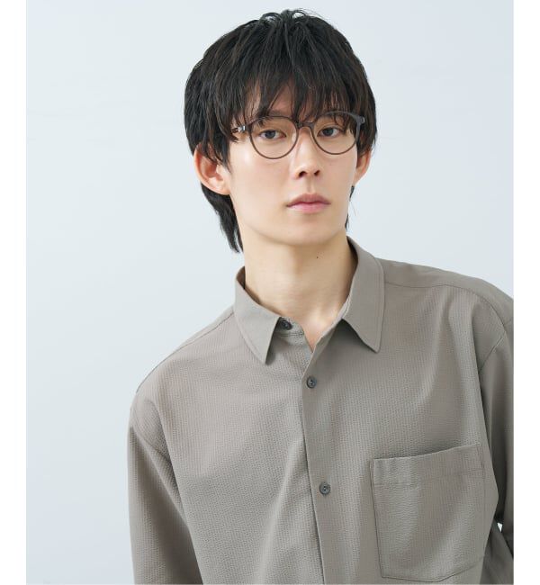  「Zoff｜UNITED ARROWS ユナイテッドアローズ  ボストン型 メガネ |  レンズ交換券付」|メガネ|