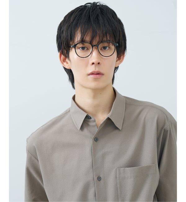  「Zoff｜UNITED ARROWS ユナイテッドアローズ  ボストン型 メガネ |  レンズ交換券付」|メガネ|