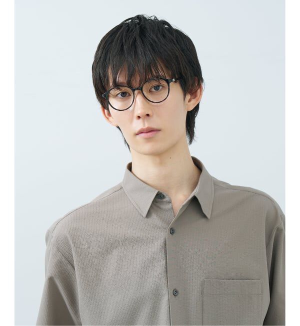  「Zoff｜UNITED ARROWS ユナイテッドアローズ  ボストン型 メガネ |  レンズ交換券付」|メガネ|