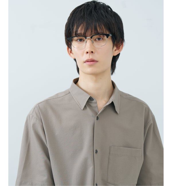  「Zoff｜UNITED ARROWS ユナイテッドアローズ  ウェリントン型 メガネ |  レンズ交換券付」|メガネ|
