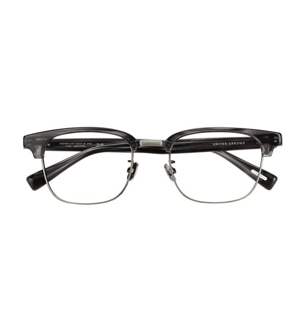  「Zoff｜UNITED ARROWS ユナイテッドアローズ  ウェリントン型 メガネ |  レンズ交換券付」|メガネ|