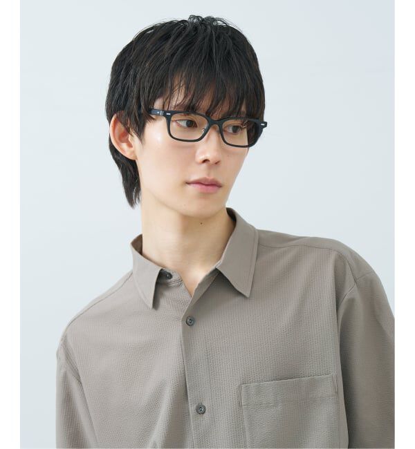  「Men's BASIC (メンズ･ベーシック) ウェリントン型 メガネ | レンズ交換券付」|メガネ|