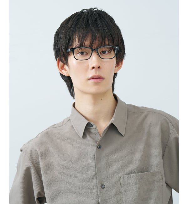  「Men's BASIC (メンズ･ベーシック) ウェリントン型 メガネ | レンズ交換券付」|メガネ|