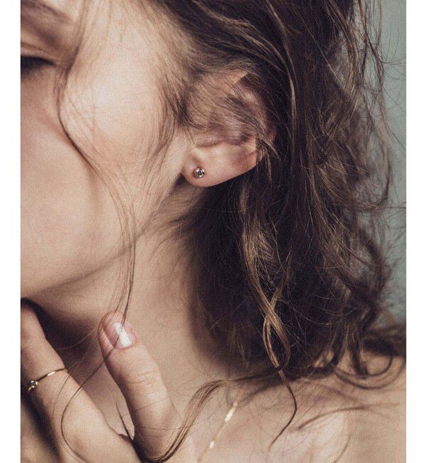 ete「K18 ダイヤモンド 0.3ct ピアス「ブライト」」|ピアス|