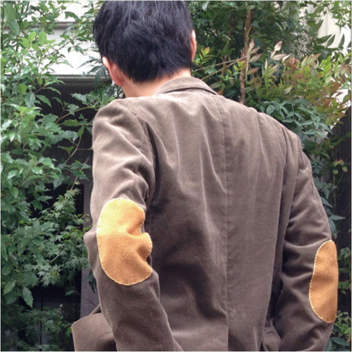 BACKYARD FAMILY「本革 ひじあて 肘あて 補強 2枚入 通販 補修シート 補修布 補修テープ エルボーパッチ」|その他|