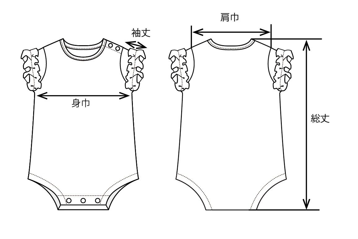 BACKYARD FAMILY「ボディスーツ ベビー 半袖 女の子 通販 ボディースーツ 赤ちゃん ロンパース ベビー服」|その他ベビーウェア|