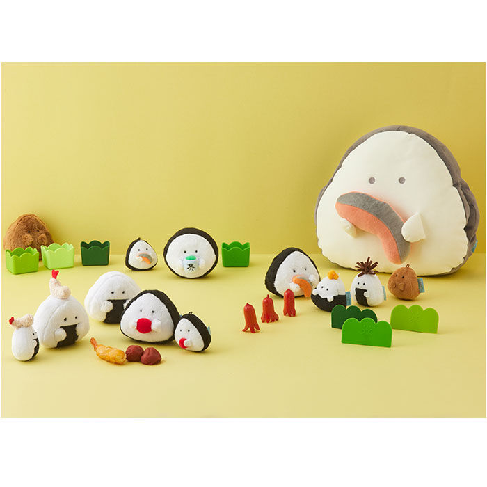 BACKYARD FAMILY「ぎゅっとおにぎりさん マスコット ぬいぐるみ 通販 人形 おもちゃ もふもふマスコット」|その他ベビー用品|