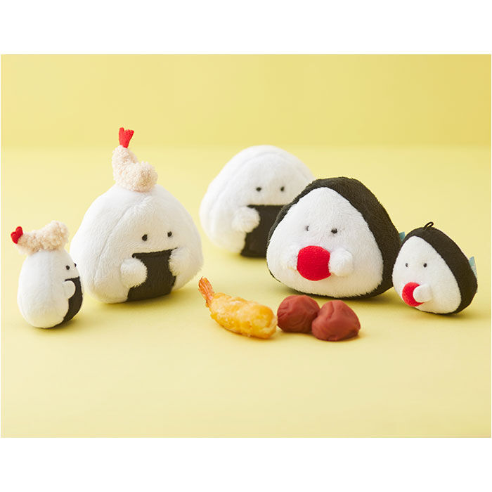 BACKYARD FAMILY「ぎゅっとおにぎりさん マスコット ぬいぐるみ 通販 人形 おもちゃ もふもふマスコット」|その他ベビー用品|