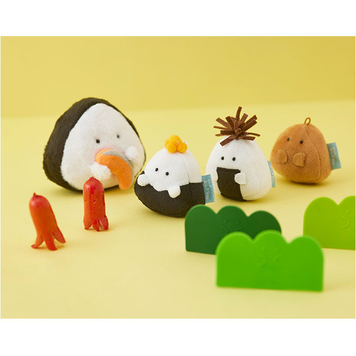 BACKYARD FAMILY「ぎゅっとおにぎりさん マスコット ぬいぐるみ 通販 人形 おもちゃ もふもふマスコット」|その他ベビー用品|