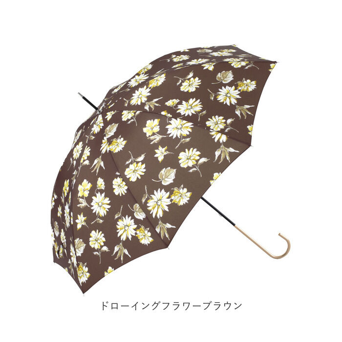 BACKYARD FAMILY「because 傘 ビコーズ 通販 晴雨兼用傘 長傘 カサ かさ レディース 晴雨兼用 雨傘 撥水」|傘|