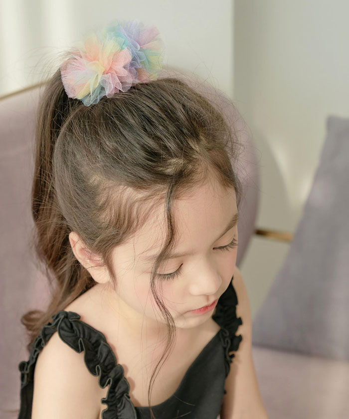 BACKYARD FAMILY「ヘアゴム 子ども かわいい 通販 ヘア ゴム 髪飾り 子供 こど 子供用 キッズ 女の子 卒園式」|ヘアゴム・シュシュ|
