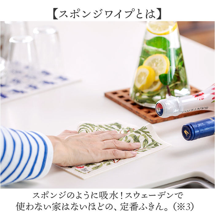 BACKYARD FAMILY「北欧 スポンジワイプ 通販 ふきん 布巾 台拭き 台ふきん キッチンクロス 油汚れ」|その他|