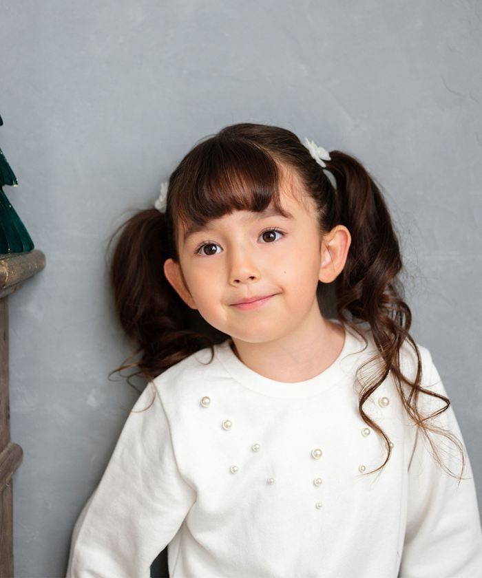BACKYARD FAMILY「Rora ヘアクリップ キッズ 2個セット 通販 スノーフラワー お花 花びら ヘアークリップ」|その他|