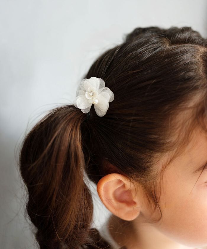 BACKYARD FAMILY「Rora ヘアクリップ キッズ 2個セット 通販 スノーフラワー お花 花びら ヘアークリップ」|その他|