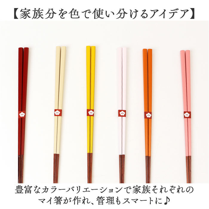 BACKYARD FAMILY「お箸 おしゃれ 通販 日本製 箸 竹 竹箸 23cm おはし 天然竹 細い 四角 にっぽん伝統色箸」|食器・キッチングッズ|