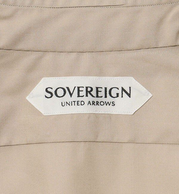 UNITED ARROWS「＜SOVEREIGN＞ソリッド レギュラーカラーシャツ」|シャツ・ブラウス|
