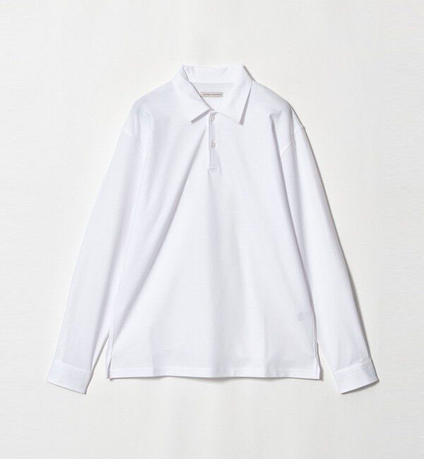 UNITED ARROWS「ポンチ ロングスリーブ ポロシャツ UA COZY 抗菌防臭 接触冷感」|ポロシャツ|