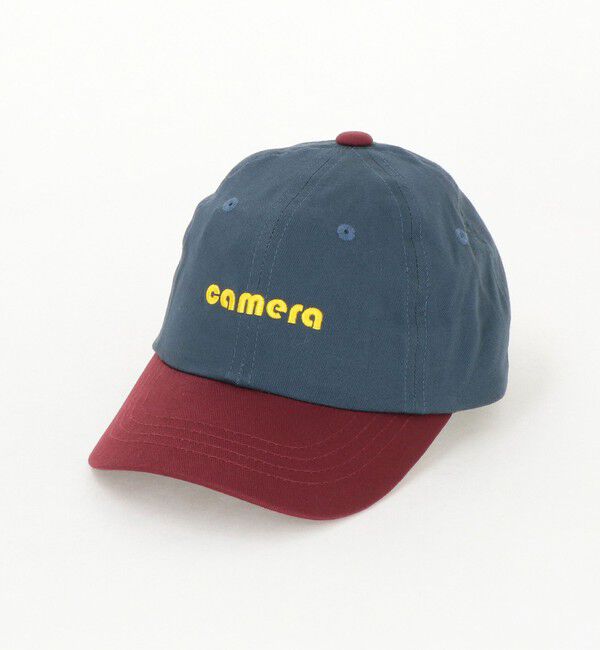 UNITED ARROWS green label relaxing「バイカラー ツイル キャップ / キッズ」|キャップ・キャスケット|NAVY