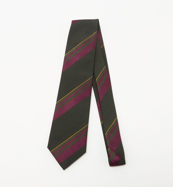 UNITED ARROWS green label relaxing「＜Alessandro Masi＞8.0cm ストライプ1 ネクタイ」|ネクタイ・蝶ネクタイ|OLIVE