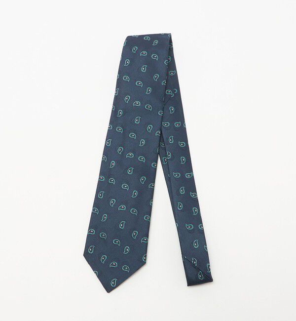 UNITED ARROWS green label relaxing「＜Alessandro Masi＞8.0cm ペイズリー ネクタイ」|ネクタイ・蝶ネクタイ|NAVY