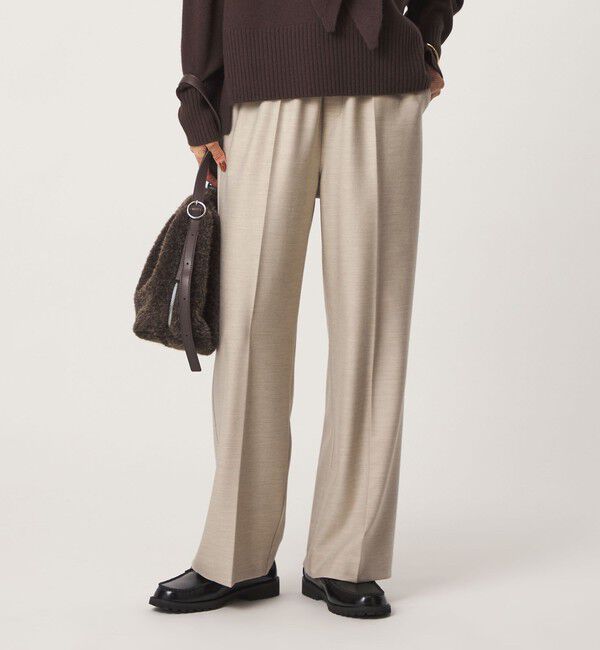 UNITED ARROWS green label relaxing「【結論シリーズ】ホッとニーハイフレアパンツ マシンウォッシャブル ストレッチ 帯電防止 」|その他|