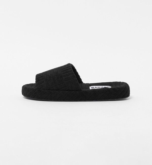 NICE WEATHER「＜BANACO＞ルームスリッパ L」|その他|BLACK