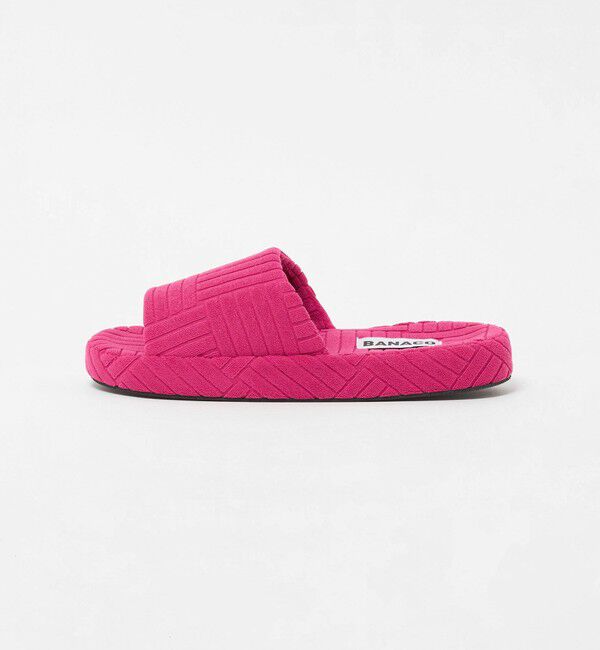 NICE WEATHER「＜BANACO＞ルームスリッパ L」|その他|PINK