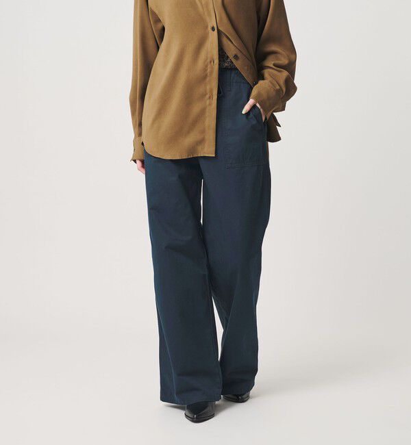 BEAUTY&YOUTH UNITED ARROWS「【WEB限定】コットン ベイカーイージーパンツ ウォッシャブル」|その他|NAVY
