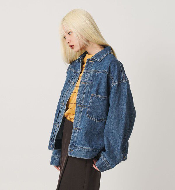 BEAUTY&YOUTH UNITED ARROWS「【WEB限定】ルーズ デニムジャケット」|デニムジャケット|