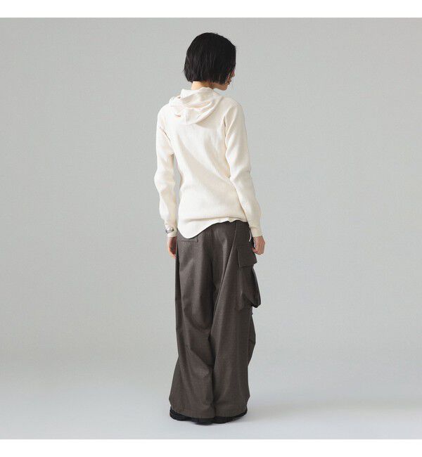 BEAMSBOY「【別注】Healthknit &times; maturely / リブ フード ヘンリー ロングスリーブ」|Tシャツ・カットソー|