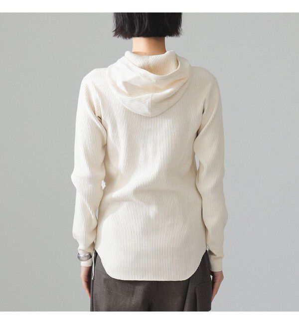 BEAMSBOY「【別注】Healthknit &times; maturely / リブ フード ヘンリー ロングスリーブ」|Tシャツ・カットソー|