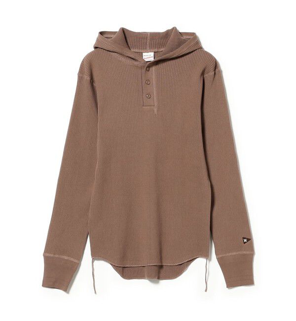 BEAMSBOY「【別注】Healthknit &times; maturely / リブ フード ヘンリー ロングスリーブ」|Tシャツ・カットソー|