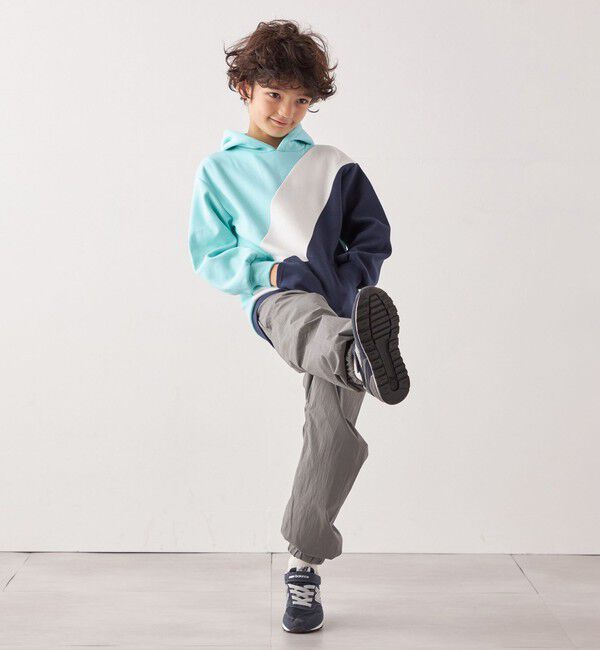 SHIPS any「SHIPS any:〈洗濯機可能〉デザイン ポンチ プルオーバー パーカー <KIDS>◇」|パーカー|