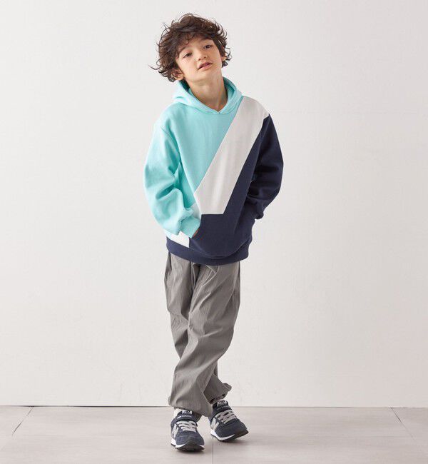 SHIPS any「SHIPS any:〈洗濯機可能〉デザイン ポンチ プルオーバー パーカー <KIDS>◇」|パーカー|