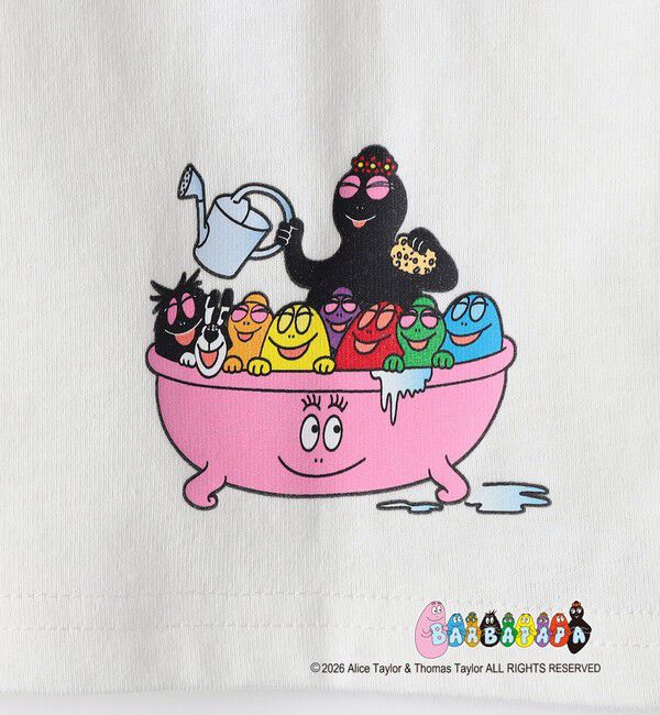 SHIPS Colors 「SHIPS Colors:〈洗濯機可能〉90～140cm / バーバパパ コラボ プリント Tシャツ◇」|Tシャツ・カットソー|