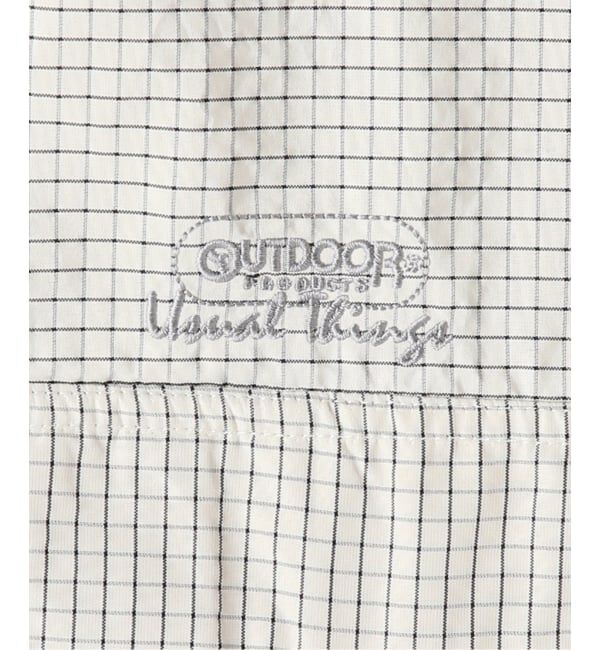 OUTDOOR PRODUCTS Usual Things「グラフチェックパッカブルアノラック」|その他|