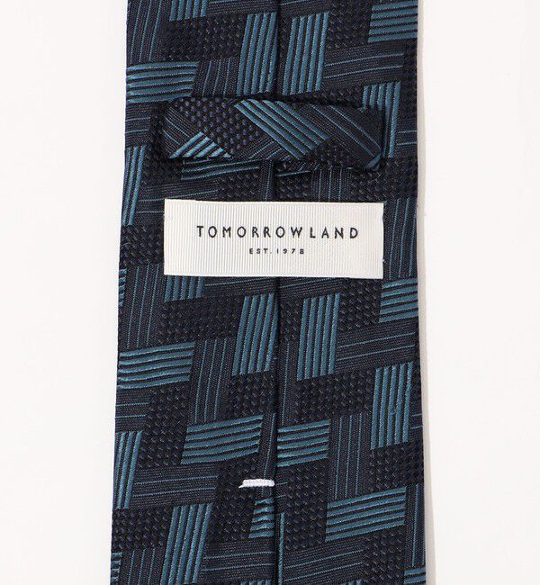 TOMORROWLAND GOODS「TOMORROWLAND シルク バスケットジャカードネクタイ」|ネクタイ・蝶ネクタイ|