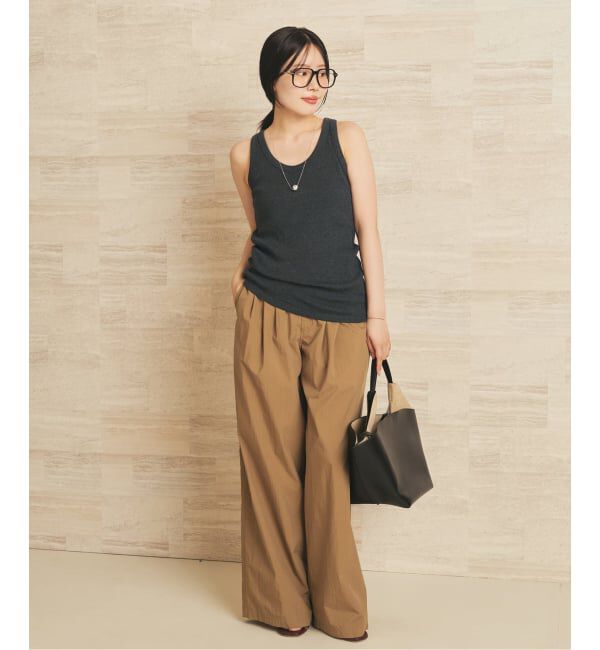 Plage「T/C rib タンクトップ」|タンクトップ|
