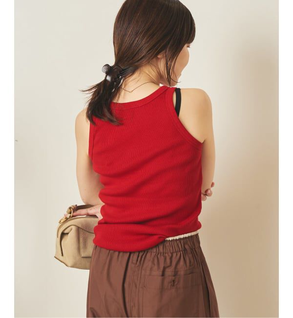 Plage「T/C rib タンクトップ」|タンクトップ|