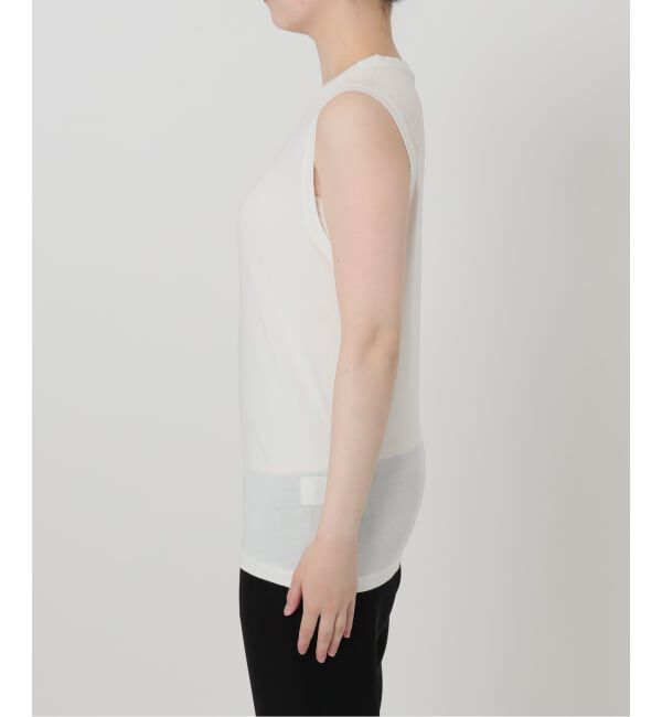 VERMEIL par iena「キュプラコットンノースリーブ」|Tシャツ・カットソー|
