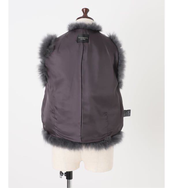 VERMEIL par iena「Cashmere Fur gilet」|その他|
