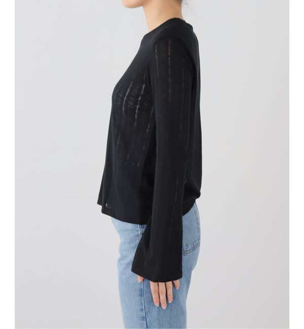 IENA LA BOUCLE「ONLY HEARTS オンリーハーツ belle sleeve T 46613」|Tシャツ・カットソー|