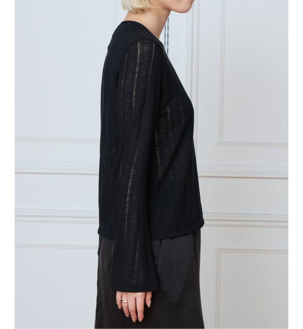 IENA LA BOUCLE「ONLY HEARTS オンリーハーツ belle sleeve T 46613」|Tシャツ・カットソー|