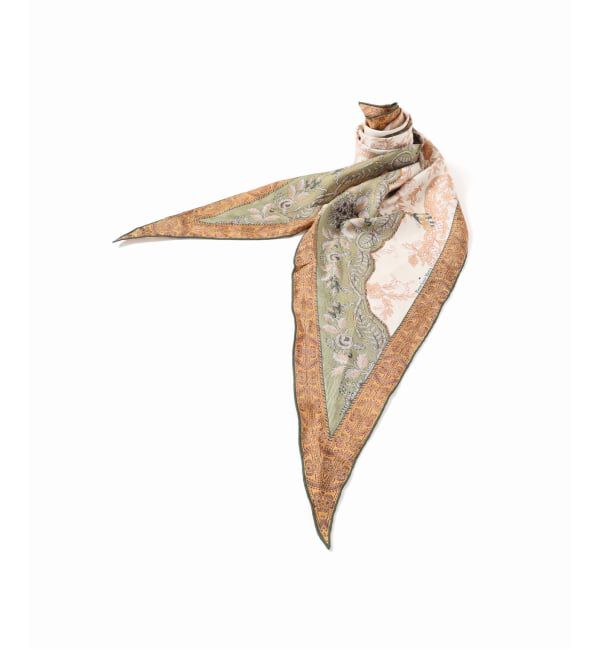 VERMEIL par iena「《予約》PIERRE LOUIS MASCIA ピエール ルイマーシャ Scarf 65x120cm」|バンダナ・スカーフ|ナチュラル