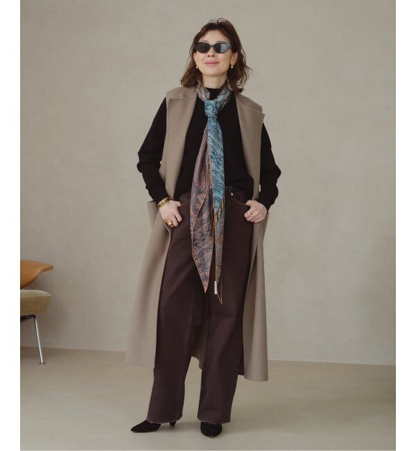 VERMEIL par iena「《予約》PIERRE LOUIS MASCIA ピエール ルイマーシャ Scarf 65x120cm」|バンダナ・スカーフ|